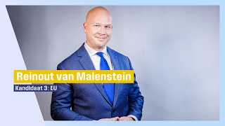 Reinout van Malenstein  Kandidaat 3 EU [upl. by Silvain]