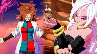 Android 21 Transforms in Majin 21 Revealing her True Form  Dragon Ball FighterZ [upl. by Niklaus]