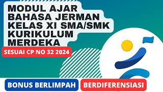 modul ajar bahasa jerman kelas 11 kurikulum merdeka terbaru [upl. by Gavan]