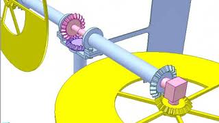 Wind turbine of semicircleshaped airfoils [upl. by Nee]