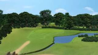 Galgorm Castle  Golf Course Flyover [upl. by Hardan]