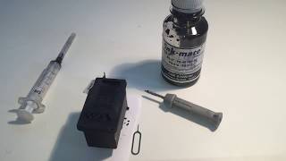 How to Refill Canon Black Ink Cartridge [upl. by Neenaj253]