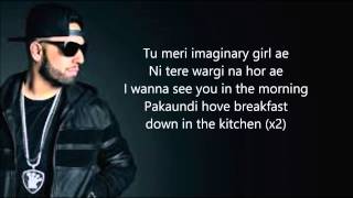 IMRAN KHAN  IMAGINARY LYRICS [upl. by Ymer947]