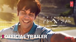 Srikanth  Official Trailer  Rajkummar Rao Jyothika Alaya F  In Cinemas 10th May 2024 [upl. by Azyl]