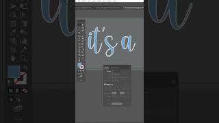 Script Font mistakes in illustrator illustratortips illustratortutorial [upl. by Neevan]