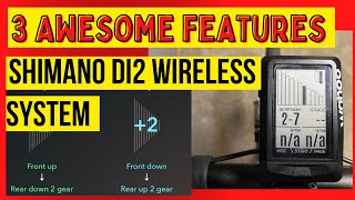 Do You Know About These 3 Awesome Features of Shimano Di2 Wireless System di2 shimano [upl. by Newby11]