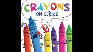 Crayons On Strike By Jennifer Jones Read Aloud Read Aloud Books kidsvideo youtube trending [upl. by Alvita69]