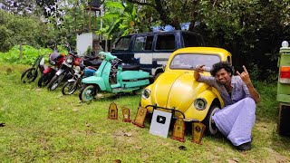 handmade car test drive onam special [upl. by Odnalo]