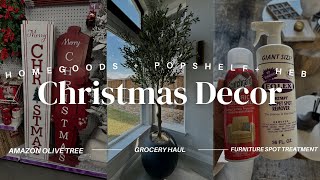 House to Home Series  Furniture Spot Treatment  HomeGoods  Popshelf  HEB Grocery Haul  New Tree [upl. by Eunice]