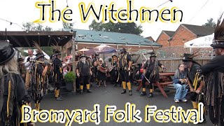 The Witchmen dance quotRochester Thistlequot at Bromyard Folk Festival 2024 [upl. by Aikcin739]