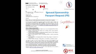 Canadian PR Approval canada immigration pr joy trending celebration reels rcic consultant [upl. by Airekahs115]