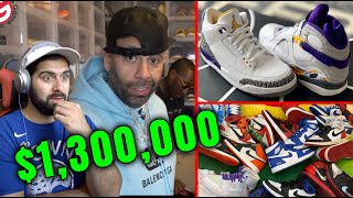 MAYORS SNEAKER COLLECTION IS INSANE 🤯 WORTH 13 MILLION  Reacting to his HEAT [upl. by Maryjo759]