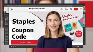 Staples Coupon Code Save Big on Office Supplies amp Tech Deals [upl. by Naziaf]