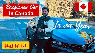 Bought new Car in Canada 🇨🇦  From Student to Car Owner  Toyota Camry 2023quot [upl. by Uranie]