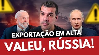 ATENÇÃO CONFLITO BALANÇA COMERCIAL EM ALTA E POSSIBILIDADE DE INFLAÇÃO NOS ALIMENTOS [upl. by Veneaux45]