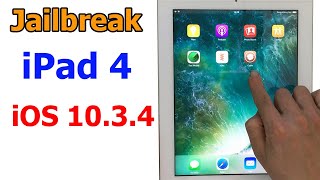 Cách Jailbreak iPad 4 iOS 1034 đơn giản [upl. by Hadden539]