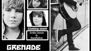 Grenade  Music Video  TRAILER  Bruno Mars Cover by EasyTabber ft Jordan Jansen [upl. by Crim]