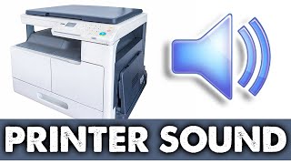 Laser Printer SOUND EFFECT free FREE Audio HQ WAV [upl. by Kennie]