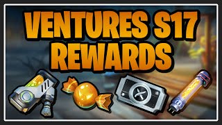 VENTURES SEASON 17 REWARDS Tips and Tricks Hexsylvania  Fortnite Save the World [upl. by Otsedom437]