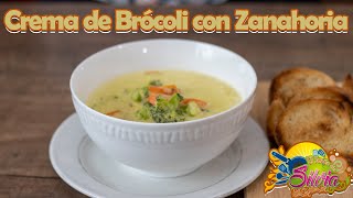 Crema de Brócoli con Zanahoria  ElSazóndeSilvia [upl. by Puff]