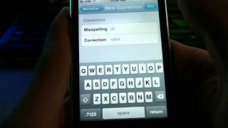 Manualcorrect Pro  Améliorer la correction automatique de votre iTouchiPhone [upl. by Nanreit724]