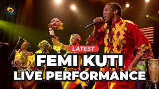 Femi Kuti Performing live 2024 Legend afrobeat fela femi Kuti [upl. by Ihn]