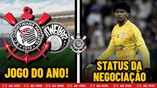 JOGO DECISIVO DERBY CORINTHIANS X PALMEIRAS  SITUAÇÃO DA COMPRA DE HUGO SOUZA [upl. by Cl]