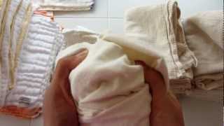 Cloth Diapering Overview Prefolds and Flats [upl. by North27]