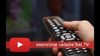 Canone Rai 2018 Modulo di esenzione entro il 31 gennaio 2018 [upl. by Afnin125]