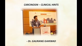 Carcinosin  clinical hints  Dr Gaurang Gaikwad [upl. by Ciel]