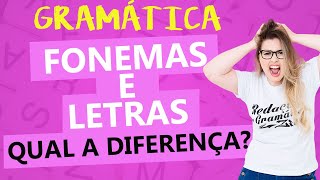 FONEMAS E LETRAS ORTOGRAFIA  Profa Pamba [upl. by Doi]