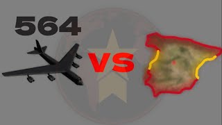 564 BOMBERS VS SPAIN RISE OF NATIONS [upl. by Jari]