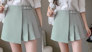 How To Make A Pleated Skirt Pattern [upl. by Sirehc]