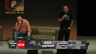 Mark Sheppard QampA Panel at Dublin Comic Con 2024 Spring Edition [upl. by Tnelc]