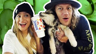 We Tried The Pickle Slush Review ft Jukka Dudeson [upl. by Burman]