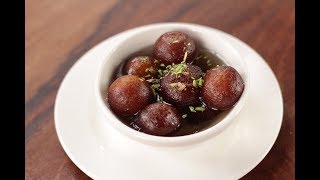 Gulab Jamun  Sanjeev Kapoor Khazana [upl. by Imac700]