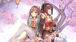 Nightcore  Yume To Hazakura Lyrics 「 Japanese Music 」 [upl. by Arriaet]