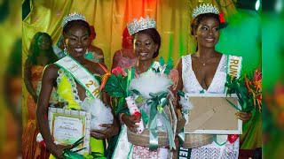 Georgia Bemah from Bong Countys crowned Miss Earth Liberia [upl. by Htrow]