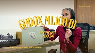 Most Compatible video lights the Godox ML100BI  Full review [upl. by Callan]