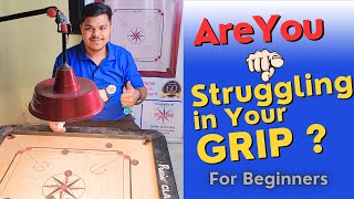 How to Perfect Carrom Grip  Must Watch [upl. by Tarah488]