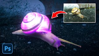 Easy How to make a Glowing Object in Photoshop [upl. by Rask522]