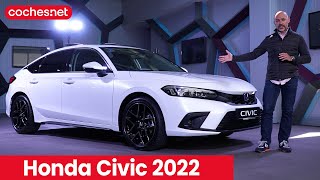 Honda CIVIC  Primer vistazo  Novedad  Review en español  cochesnet [upl. by Algy]