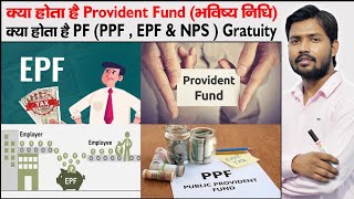 PF Account  PPE  EPF and NPS  GPF and VPF  Provident Fund  Gratuity  Types of PF Account [upl. by Aley]