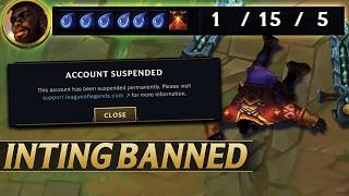 RIOT IS FINALLY BANNING quotSOFT INTINGquot  League of Legends [upl. by Nahor]