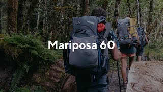 Gossamer Gear  Mariposa 60 Ultralight Backpack [upl. by Edmea641]