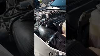 SRT LEN PUTS A NEW INTAKE ON HIS DEMON 170 CHARGER…youtube shorts subscribe [upl. by Lede]