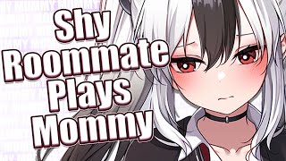 Shy Roommate Plays Mommy ❤ F4M ASMR Roleplay Wholesome [upl. by Tem]