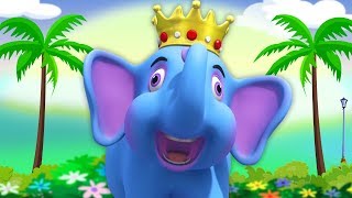 Hathi Raja Kahan Chale  Hindi Rhymes  हाथी राजा कहाँ चले  Kids Channel India  Nursery Rhymes [upl. by Gaven]