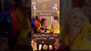 Fast Food Rockers  “Fast Food Song”  2003 ✨😋🥤🍔🍟🍕🍗😆♥️✨ [upl. by Calypso]