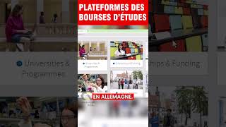 Meilleures plateformes de recherche de bourses d’études [upl. by Luckin232]